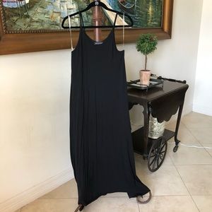 Long Black Flowy Dress